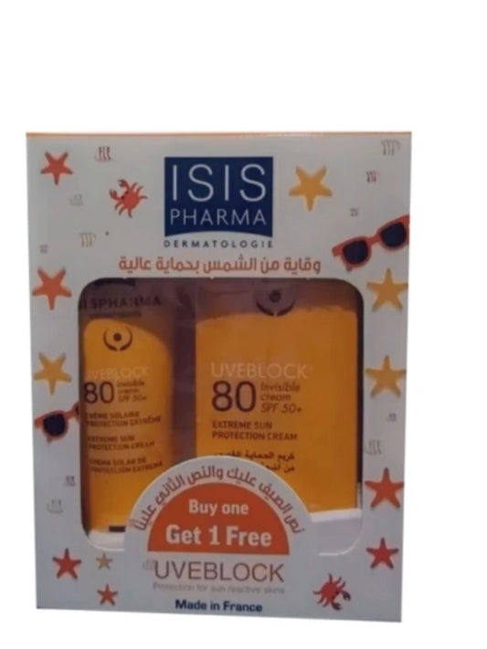 ISIS UVEUVEBLOCK INVISIBLE Cream SPF80 OFFER
