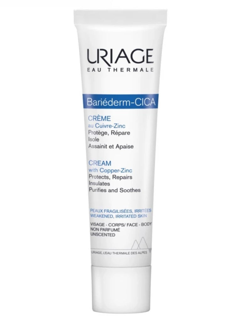 URIAGE BARIEDERM CICA REPAIRING CREAM WITH CU-ZN 40ML