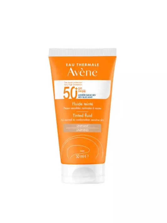 AVENE SUNBLOCK FLUID   TINTED 50+ 25 % OFF