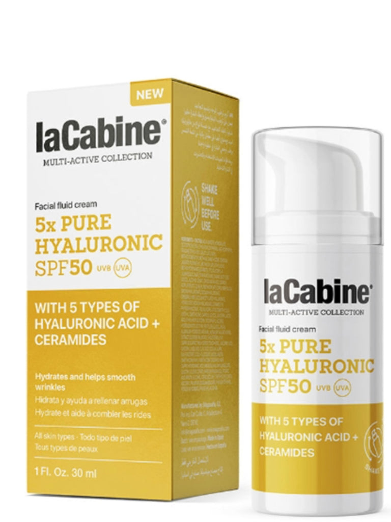Lacabine 5x pure hyaluronic spf 50