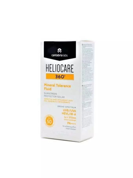 Heliocare Mineral Tolerance Fluid Sunscreen SPF50, 50Ml