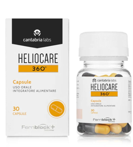 Heliocare 360° Oral Supplements Boosts skin health 30 Capsules