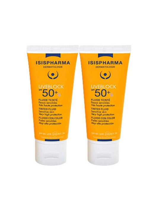 ISIS UVEBLOUVEBLOCK Tinted Fluid SPF50+ OFFER