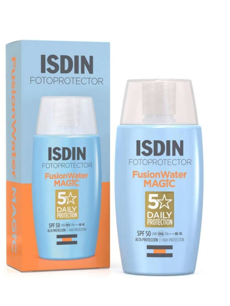 ISDIN fotoprotector fusion water SPF50 no color 50ml