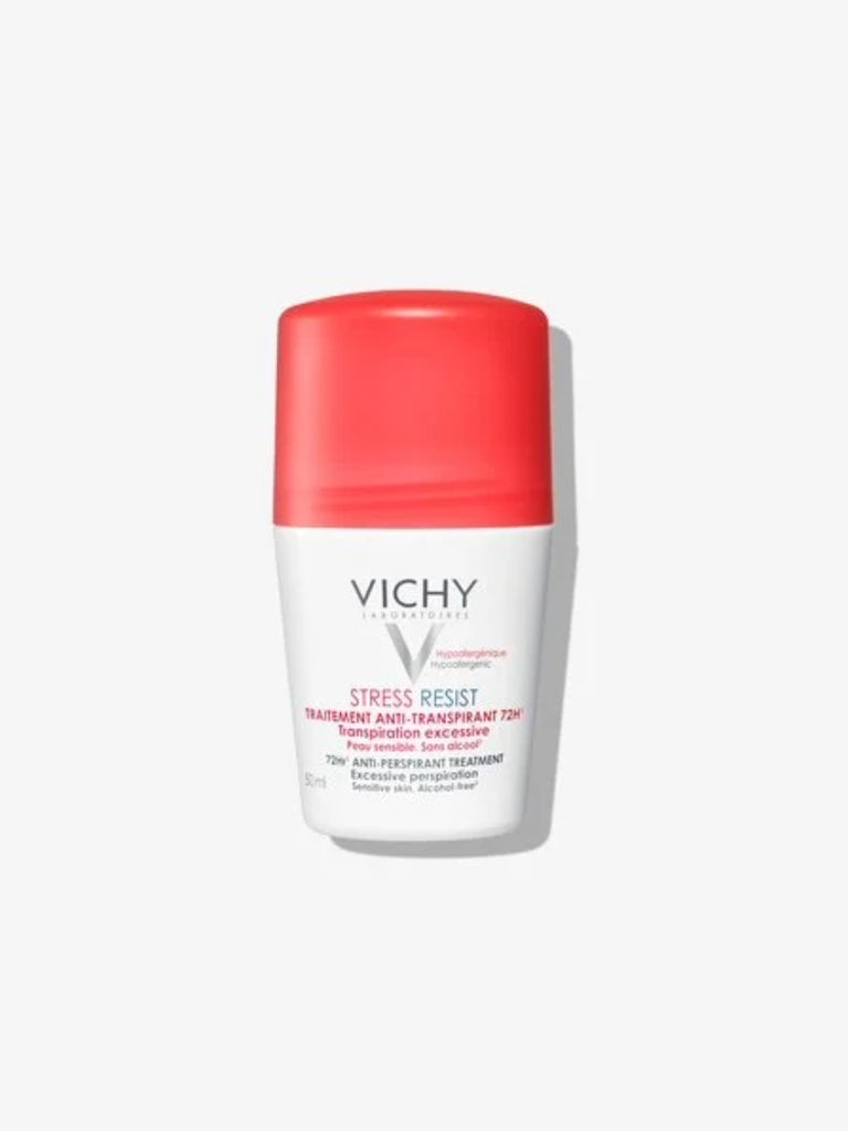 Vichy 72-Hour Stress Resist Anti-Perspirant for Sensitive Skin Roll On 50ml Unisex